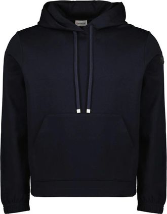 Moncler Hoodie - Heren - Hoodies - Blauw - S - Katoen - Hoodies & sweatvesten