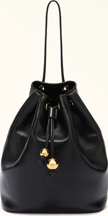Furla Sfera Soft Borsa Mini S Nero Nero Pelle Nappa Donna
