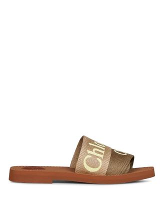Chlo&eacute; Woody Flat Slippers