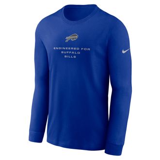Nike Buffalo Bills Team Issue Nike Mens Dri-FIT NFL Long-Sleeve T-Shirt in Blue | 02EW4DA81-ZSZ