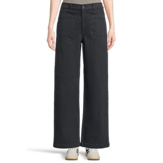 Madewell Womens Madewell Emmett Jeans Dark Navy Denim Cotton Stretch Zip Fly GBO2030