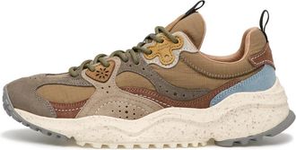 Flower Mountain Wave Uni - unisex - Sneakers - Beige - 42 EU - Leer - Schoenen