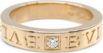 Bulgari Anello B.Zero1 in oro rosa 18 carati con diamanti anni 2010