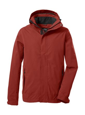 Killtec Outdoorjacke KILLTEC KOS 87 MN JCKT_XENIOS, Herren, Gr. 3XL, braun (rostbraun), Obermaterial: 100% Polyester;Futter: 100% Polyester, Jacken Outdoorjac