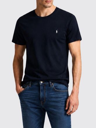 Polo Ralph Lauren T-shirt in cotone con logo Pony ricamato