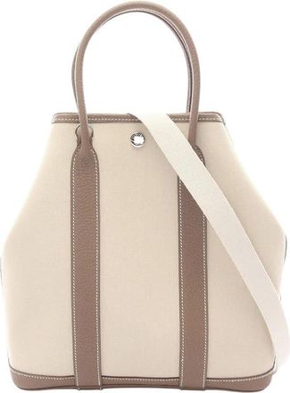Herm&egrave;s Pre-owned Hermes Toile and Negonda Garden File 28 Ladies RCQJK08QZGQSLR4Q