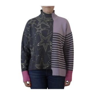Brand Unique Turtleneck Sweater - Dames - Truien - Veelkleurig - Maat: M