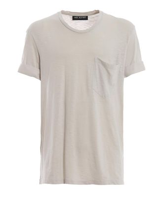 Neil Barrett Melange T-shirt with one chest pocket