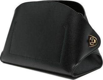 Coccinelle Womens Handbag Black Calf Split Leather Bags - Handbags