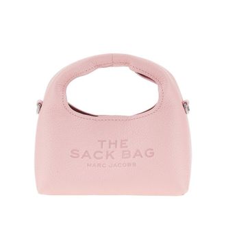 Marc Jacobs Grained leather micro The Sack bag Woman One Size
