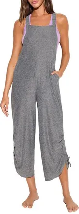 Spiritual Gangster Lisette Jumpsuit in Charcoal Heather Grey at Nordstrom, Size X-Large