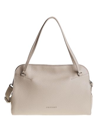 Orciani Lido Medium Textured Leather Handbag