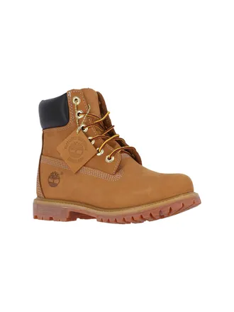 Timberland Womens Boots Beige Leather