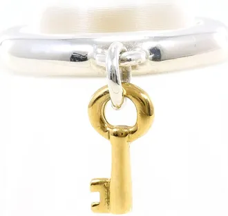 Tiffany & Co. Yellow Gold (18K) Silver 925 Band Ring (Pre-Owned)