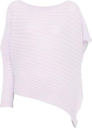 Issey Miyake Pleated Top - Womens - Cotton/Polyester