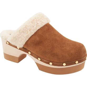 Andr&eacute; Assous Olivia Clog in Cognac/natural at Nordstrom, Size 5