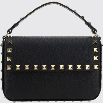Valentino Garavani Borsa a mano mini Rockstud in pelle di vitello con borchie