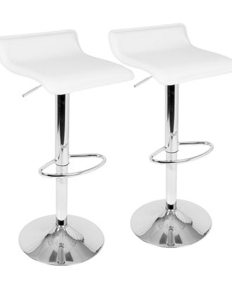 LumiSource Set Of 2 Ale Barstools