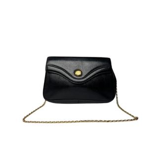 Givenchy Pre-owned Leren Crossbodytas - Dames - Pre-owned - Zwart - Maat: ONE Size Leer