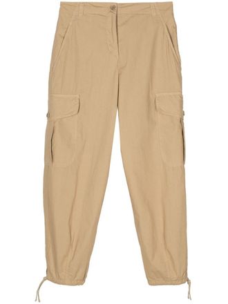 Aspesi tapered-leg cargo trousers - Neutrals