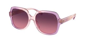 Coach HC8395U CR614 Polarized 5813F4 Womens Sunglasses Pink Size 54