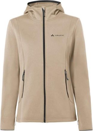 Vaude Idris Fleece Hoody Fleecejacke für Damen | beige