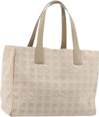 Chanel Pre-owned Tote Bags, female, Pink, Size: ONE SIZE Pre-owned Vintage Tote Bag