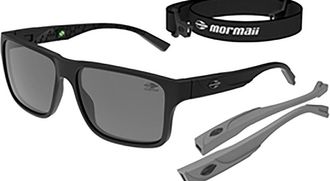 Mormaii Ancara 3 Polarized M0165A1403 Mens Sunglasses Black Size 58