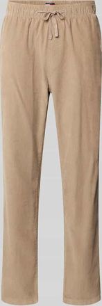 Tommy Jeans Tapered Cordhose aus reiner Baumwolle Modell ISAAC in Beige, Größe 29/32