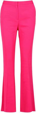 Simona Corsellini Fuchsia Flare Broek - Dames - Wijde Broeken - Roze - XS - Broeken