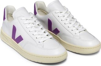 Veja V-12 Lace-Up Sneaker in Extra-White Cosmos at Nordstrom Rack, Size 37