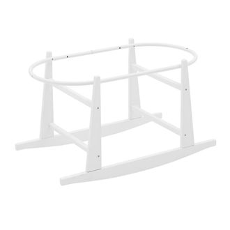 Cambrass Portamois&eacute;s madera balanc&iacute;n beb&eacute; blanco 46.5x86x48.5 cm