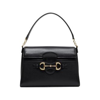 Gucci Medium Horsebit Leather Tote Bag