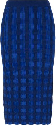 HUGO BOSS Damesrok Boss Farkle in Blauw