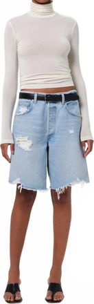 Citizens Of Humanity Ayla Baggy Shorts In Pagoda