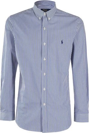Polo Ralph Lauren Sport Shirt - Heren - Casual Overhemden - Blauw - M - Overhemden