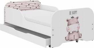 OEM Cama Infantil Miki 140x70 Hipcio Safari