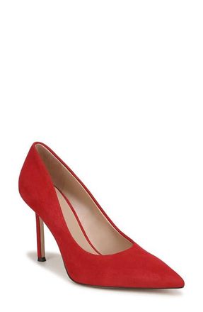 Favorite Daughter Riley Leather Pump in Racing Red at Nordstrom, Size 9.5