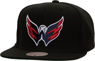 Mitchell & Ness Mens Mitchell & Ness Black Washington Capitals Core Top Spot Snapback Hat at Nordstrom