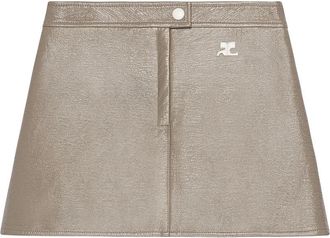 Courr&egrave;ges Skirt - Brown