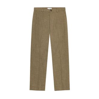 Les Deux Broeken, Heren, Bruin, W31, Leer, Randall Melange Suit Pants