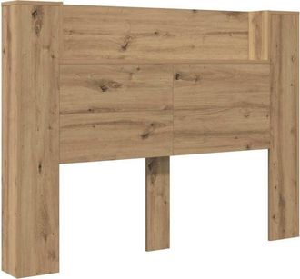 vidaXL Cabecero Con Estante Roble Artesanal 140 X 17 X 104,5 Cm Vidaxl