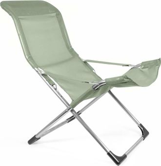 Jan Kurtz Fiam - Fiesta Sessel, Aluminium / salbei