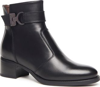 Nero Giardini Ankle Strap Bootie in Black at Nordstrom, Size 6Us
