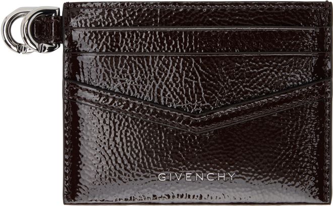 【関税込み】Givenchy ブラウン Voyou カードケース Givenchy Brown Voyou Card Holder from $290.00 - on Stylight