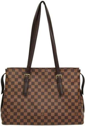 Louis Vuitton Pre-owned Chelsea N51119 Schoudertas - Dames - Vintage Shopper - Bruin - ONE Size - Vintage
