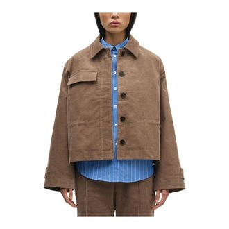 Sams&oslash;e & Sams&oslash;e Mujer, Chaquetas, Marr&oacute;n, Talla: S