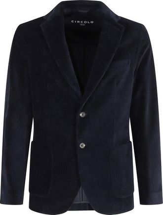 Circolo 1901 Ribbed Velvet Corduroy Jacket