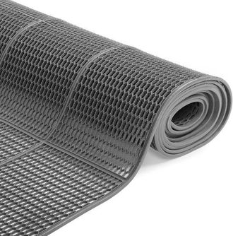 No Brand Alfombrilla De Goma Perforada - 120x40cm, 4mm De Grosor, Para Cuartos H&uacute;medos, Cocina, Piscina