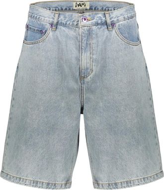 P.A.M. Denim Bermuda Shorts met Metalen Details - Heren - Denim shorts - Blauw - XS - Denim - Korte Broeken